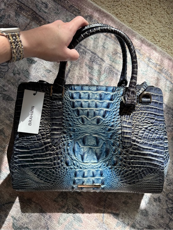 Brahmin Handbags - NWT Brahmin Small Finley Shadow Ombré Melbourne
